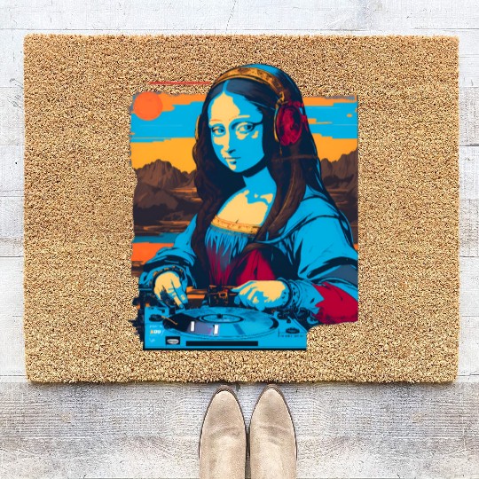 Dj Mona Lisa Coir Doormats
