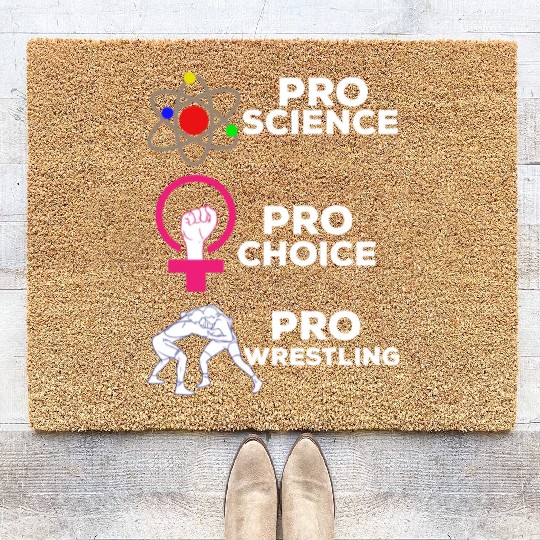 Pro Science Pro Choice Pro Wrestling Coir Doormats
