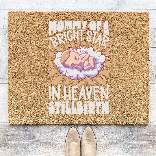 Infant Loss Miscarriage Awareness Pregnancy Loss Coir Doormats