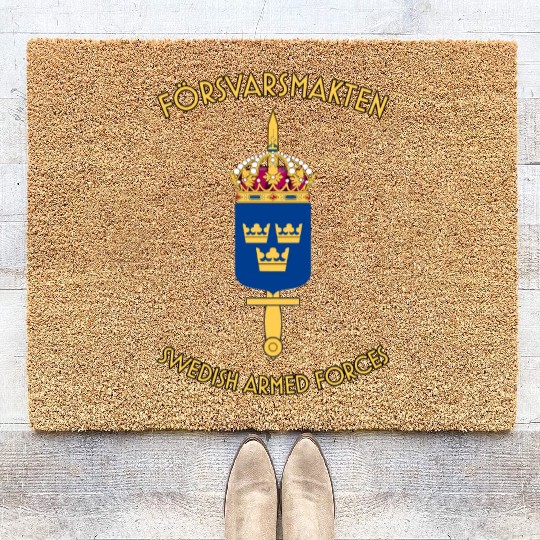 swedish armed forces Coir Doormats