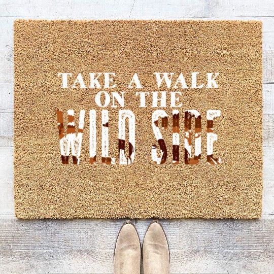 Wild Walk Adventure Guide Binoculars Wilderness Coir Doormats