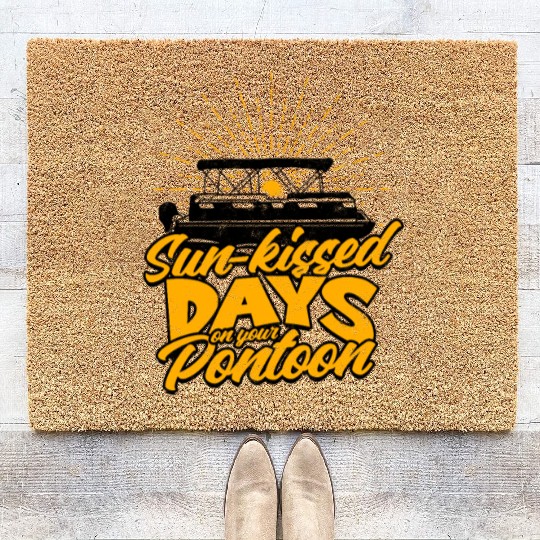 Sun-kissed days on your pontoon - Pontoon Coir Doormats