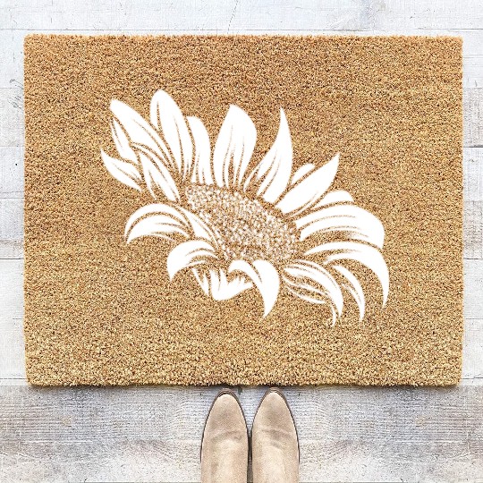 Sunflower Gardening Coir Doormats