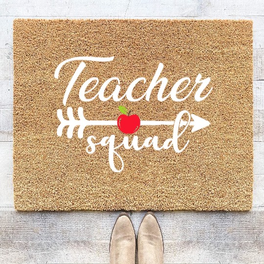 Teacher Squad Coir Doormats