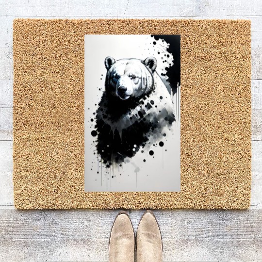 Bear Elegance: Elevate Your Style with Wilderness Coir Doormats