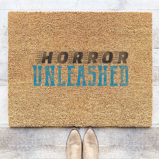 Embrace the Horror with Our Bone-Chilling Design Coir Doormats