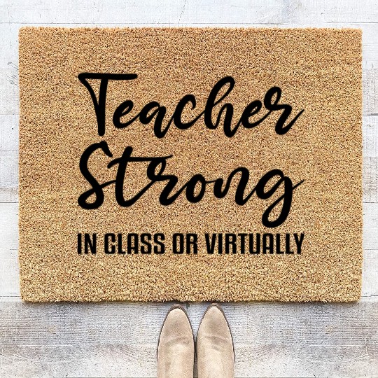 Teacher Strong Coir Doormats