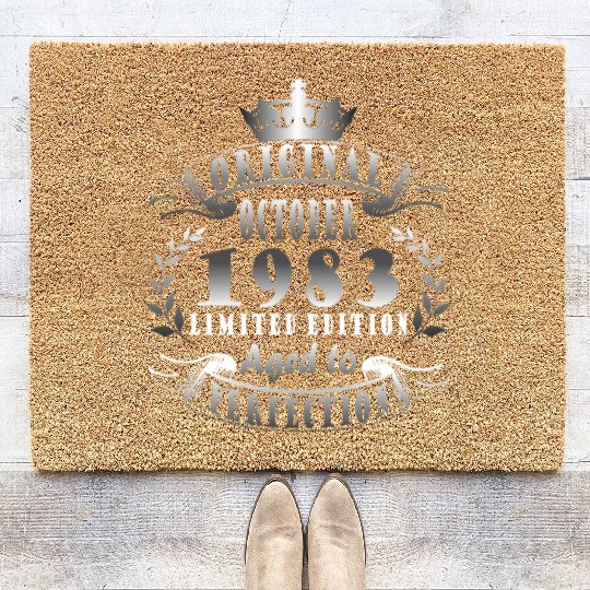 october 1983 Anniversary october 1983 october Coir Doormats