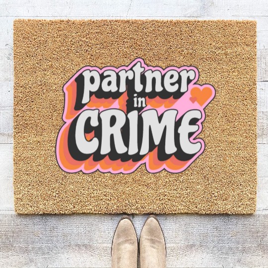 Partner in Crime Coir Doormats