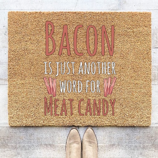 Bacon Meat Candy Coir Doormats