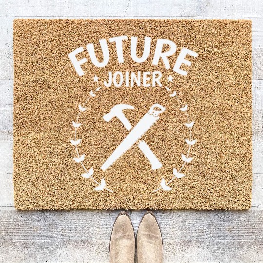 Future Joiner Woodworker Forestry Worker Coir Doormats