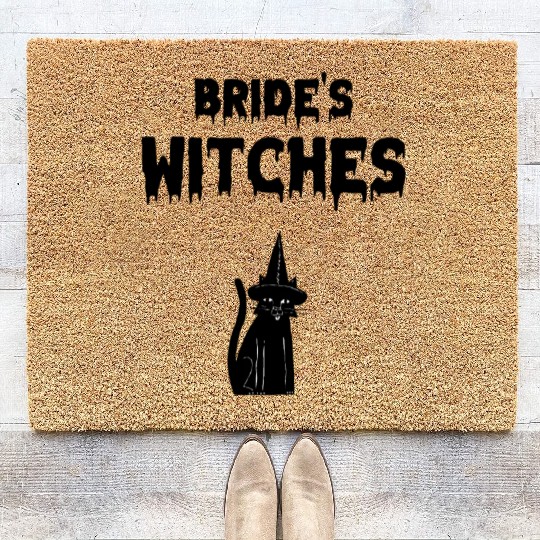 Bride’s witches Bachelorette party Coir Doormats