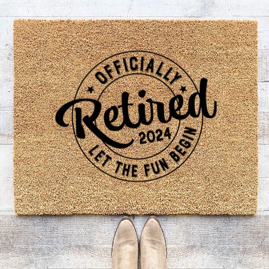 Retired nurse 2024 Coir Doormats