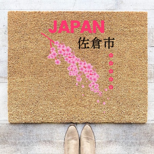 Japan sakura Coir Doormats