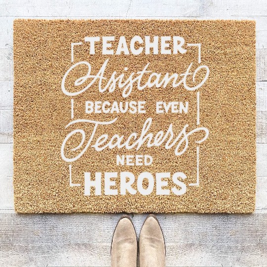 Teacher assistant Coir Doormats