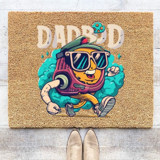 DADBOD ROBOT POLICE Coir Doormats