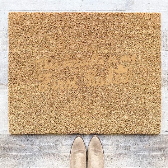 This Actually Is My First Rodeo Coir Doormats