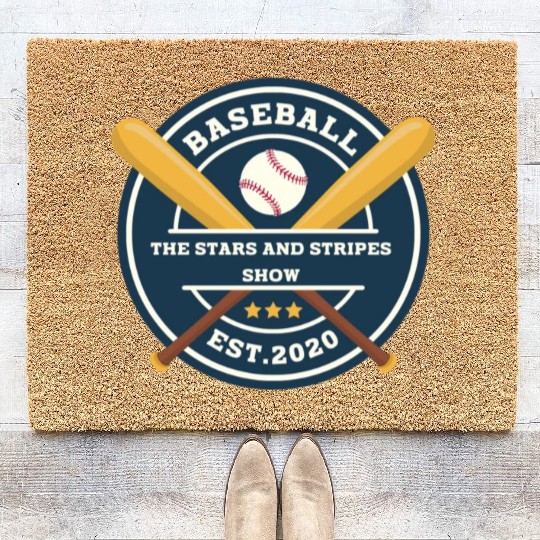 The stars and stripes shows Coir Doormats