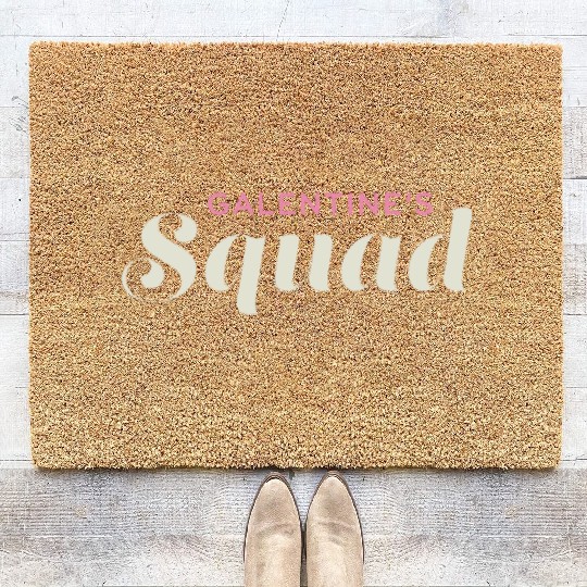 Be My Galentine. Galentine's Day Coir Doormats