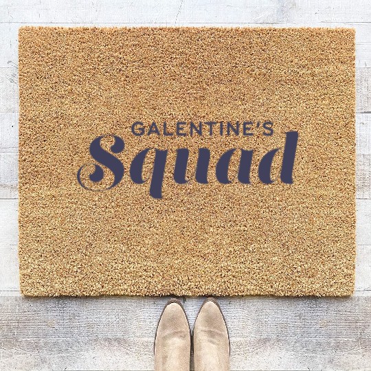 Be My Galentine. Galentine's Day Coir Doormats