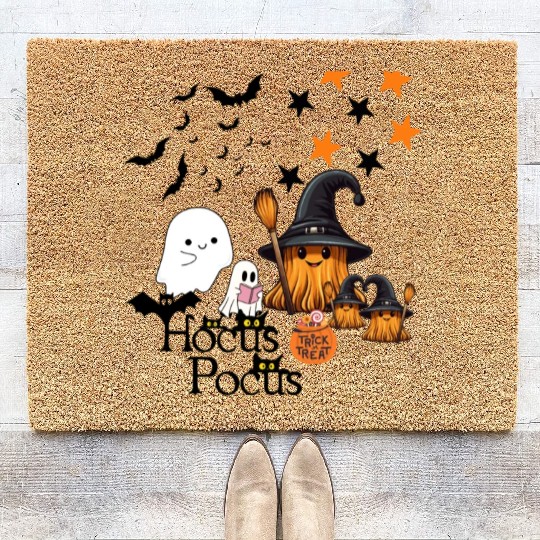 "Hocus Pocus Magic" Coir Doormats