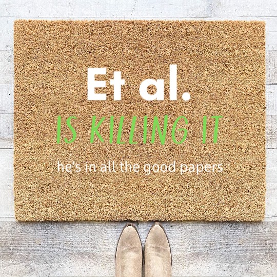 Green Et al Coir Doormats
