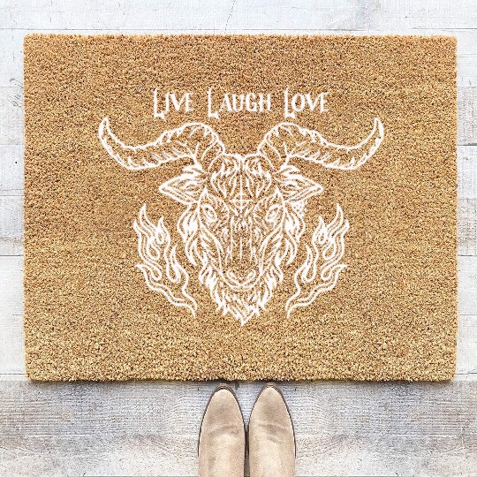 Live Laugh Love Coir Doormats