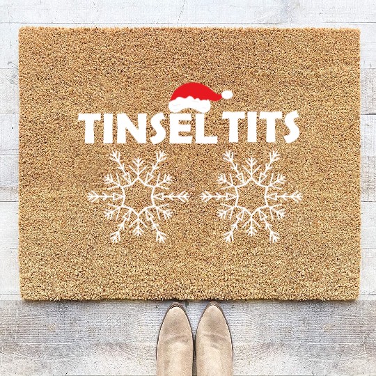 Tinsel Tits Coir Doormats