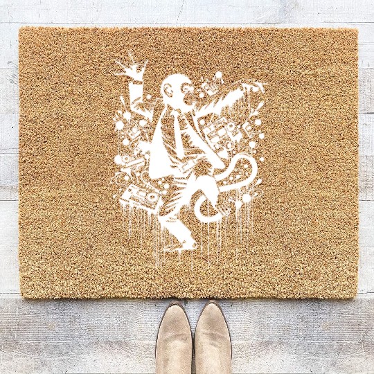 Dancing Ape | Monkey President Coir Doormats