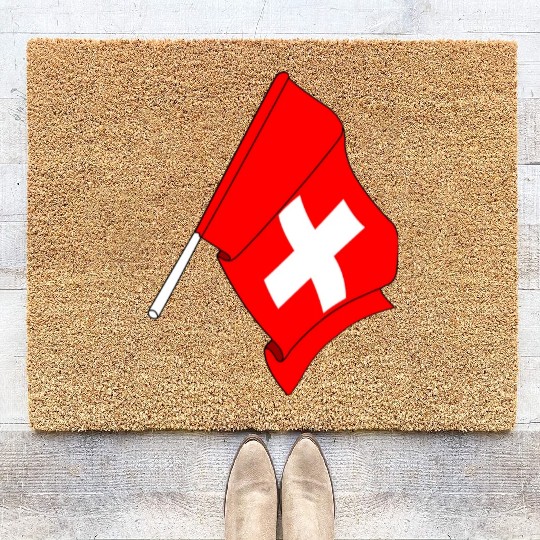 Flag of Switzerland, Coir Doormats