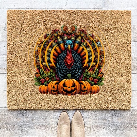 Hello THANKSGIVING Coir Doormats