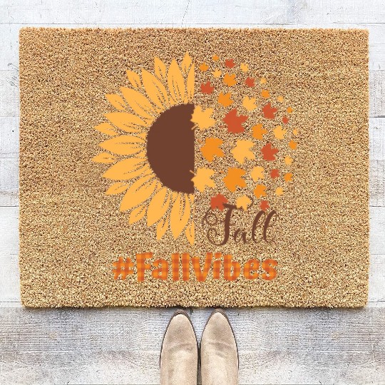 Fall Vibes Coir Doormats