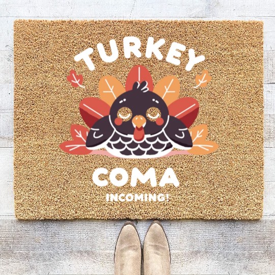 Turkey Coma Incoming! Coir Doormats