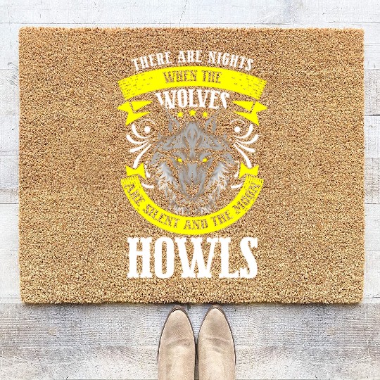Wolf Pack Wilderness Alpha Coir Doormats