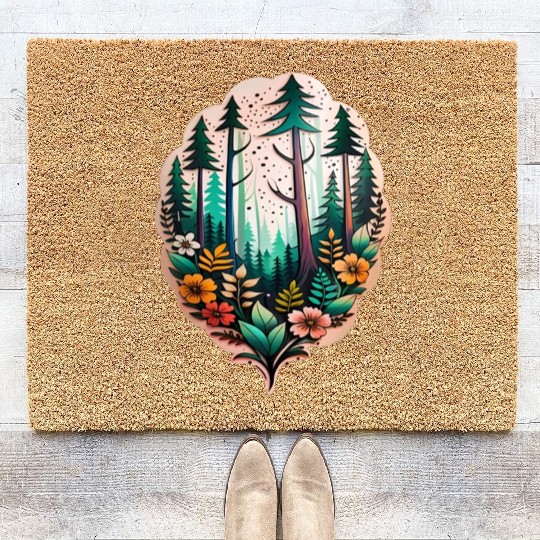 nature on skin Coir Doormats