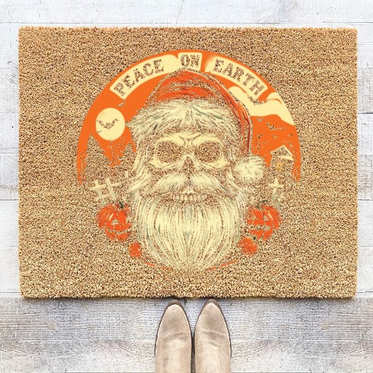 Peace on Earth Coir Doormats