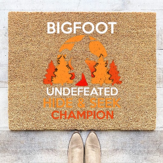 Bigfoot Hide amp Seek World Champion Coir Doormats