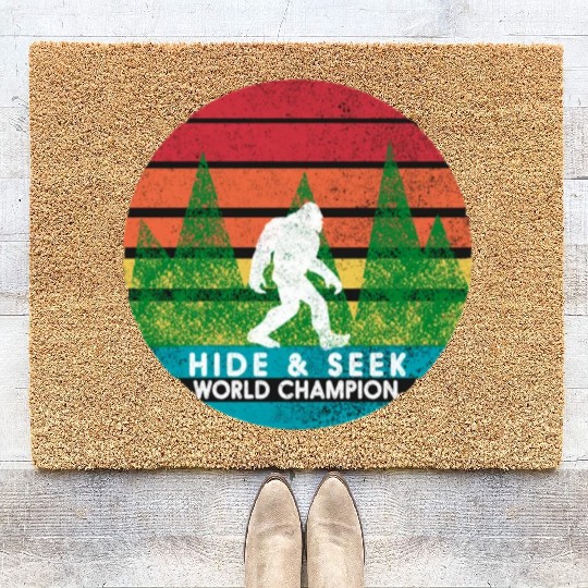Bigfoot Hide amp Seek World Champion Coir Doormats
