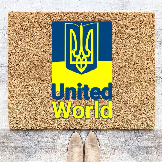 United World Ukraine Coir Doormats