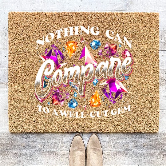 Lapidary Artists Lapidists Gemstone Coir Doormats