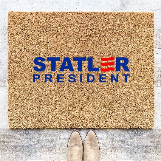 Statler and Waldorf For President Coir Doormats