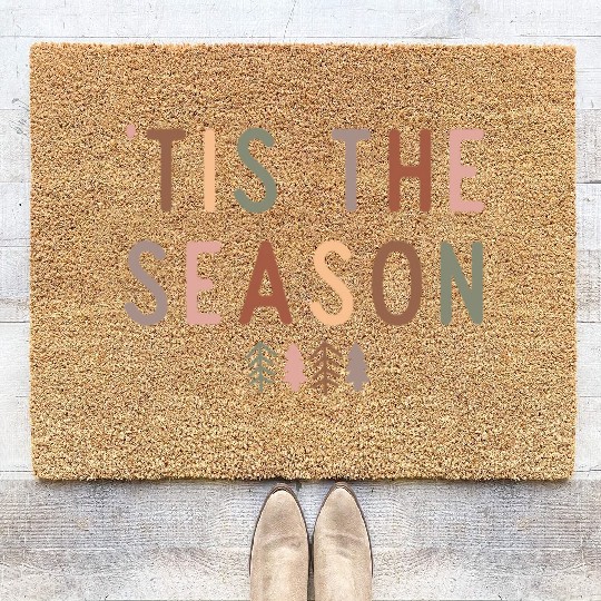 Tis The Season - Christmas Coir Doormats