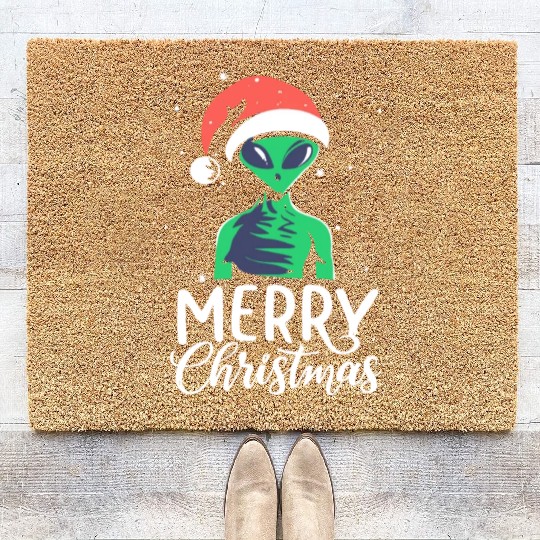ET Christmas Coir Doormats