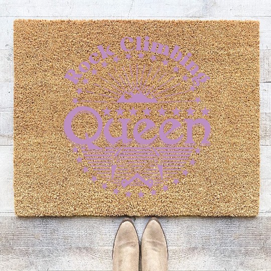 Rock Climbing Queen Coir Doormats