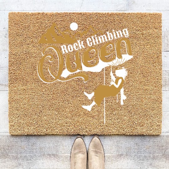 Rock Climbing Queen Coir Doormats