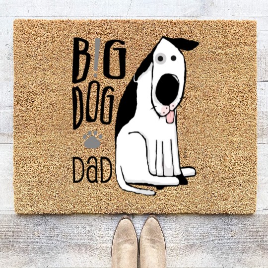Big Dog Dad Coir Doormats