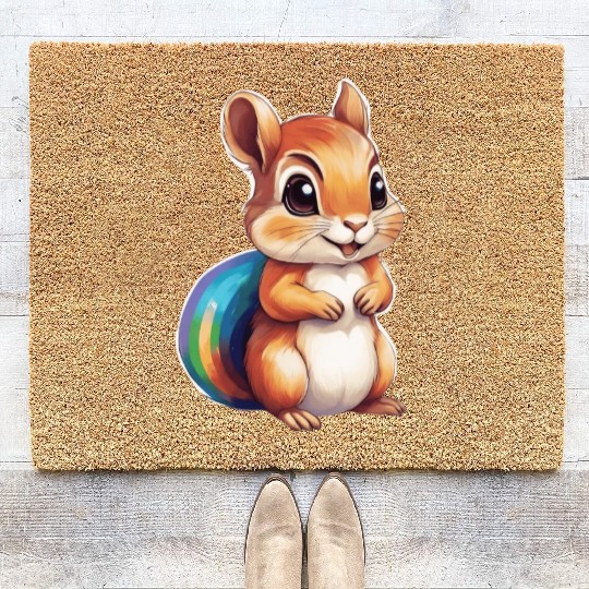 Squirrel Girl Coir Doormats