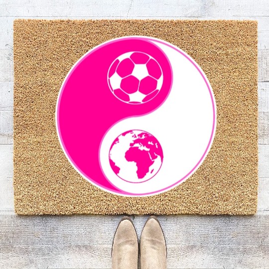 soulofsoccer joyful Coir Doormats
