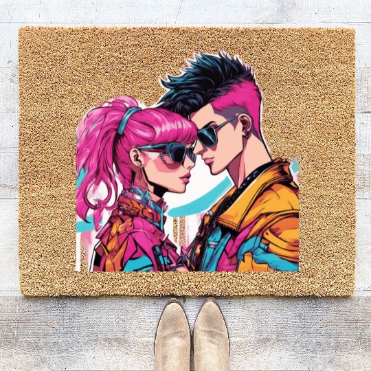 Y2K Fashion Coir Doormats