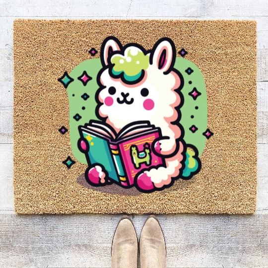 Little Cute Llama Coir Doormats